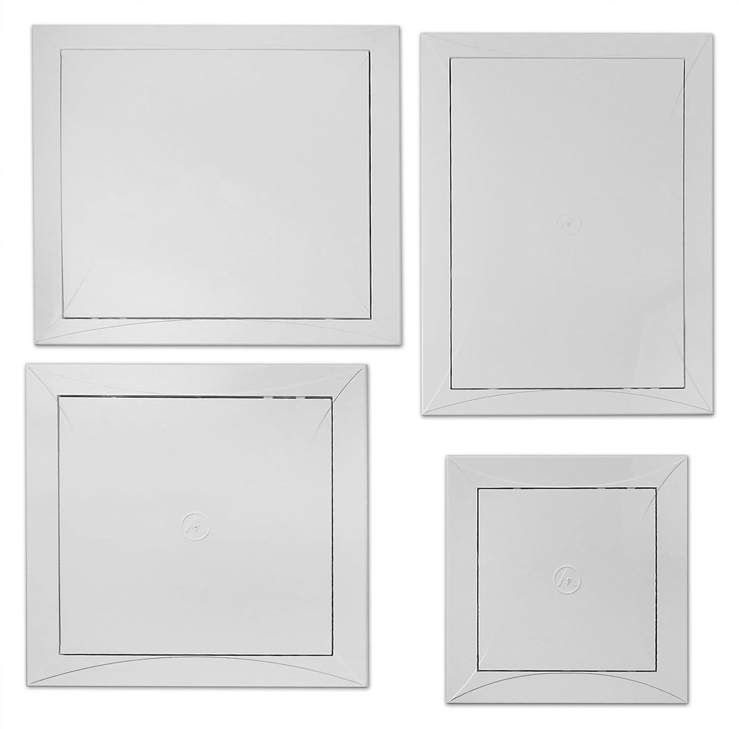 MYPURECORE Versatile ABS Plastic Inspection Hatch - Access Panel for Plasterboard, UPVC Doors and Loft - (250mm x 300mm (10x12"))