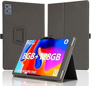 [NSFN] for XISKT A5502/A5501 Tablet Case,XISKT 10.1 Inch Tablet Case,Protective Case with Handheld Band Premium PU Leather StandFunction