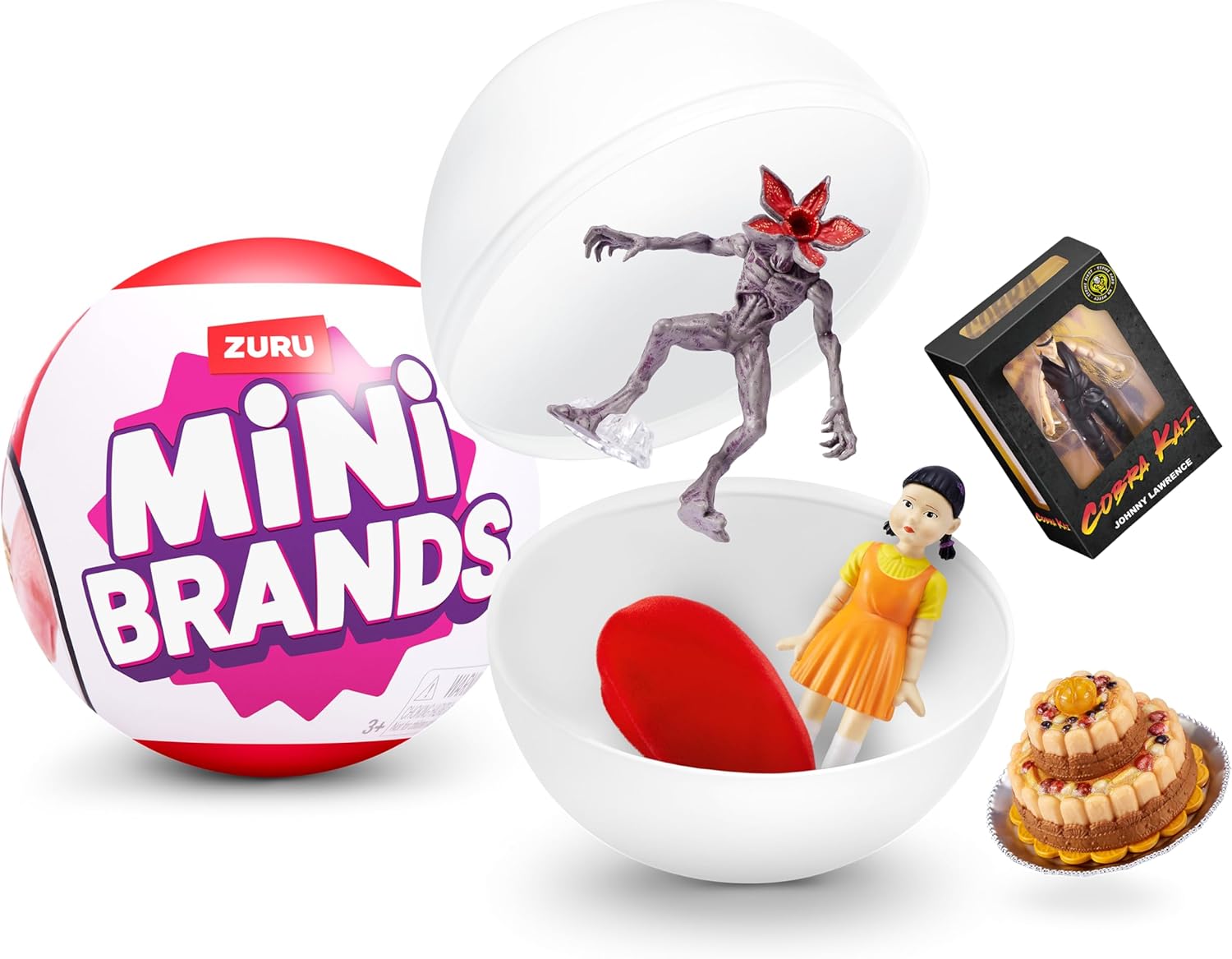 Mini Brands Netflix capsule by ZURU, Surprise Toy with Collectible Minis, Blind Packaging, Iconic Show themed Minis (1 Capsule)
