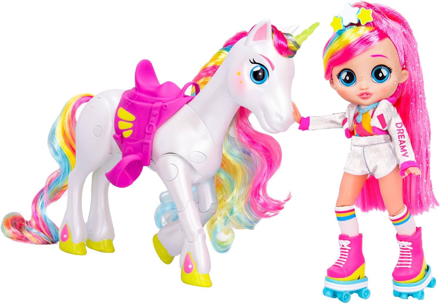 Cry Babies BFF Dreamy & Rym - Fashion Doll with 9+ Surprises Including Outfit and Accessories for Fashion Toy, Girls and Boys Ages 5 and Up, 7.8 Inch Doll, Multicolor