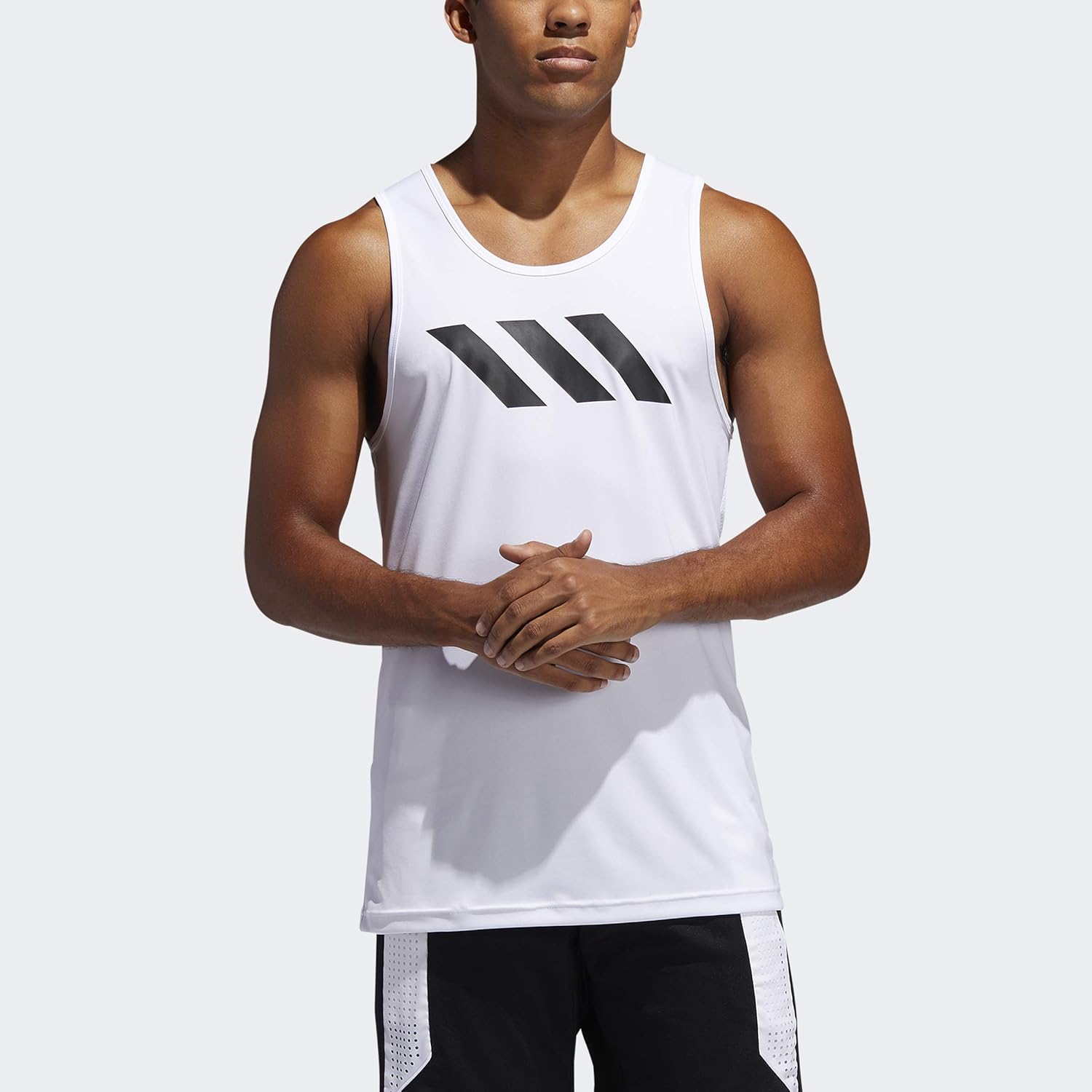 adidas Men's Sport 3-Stripes Tank Top Shirt