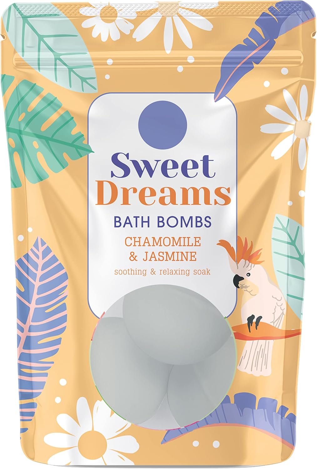 Elysium Spa Chamomile & Jasmine Bath Bombs