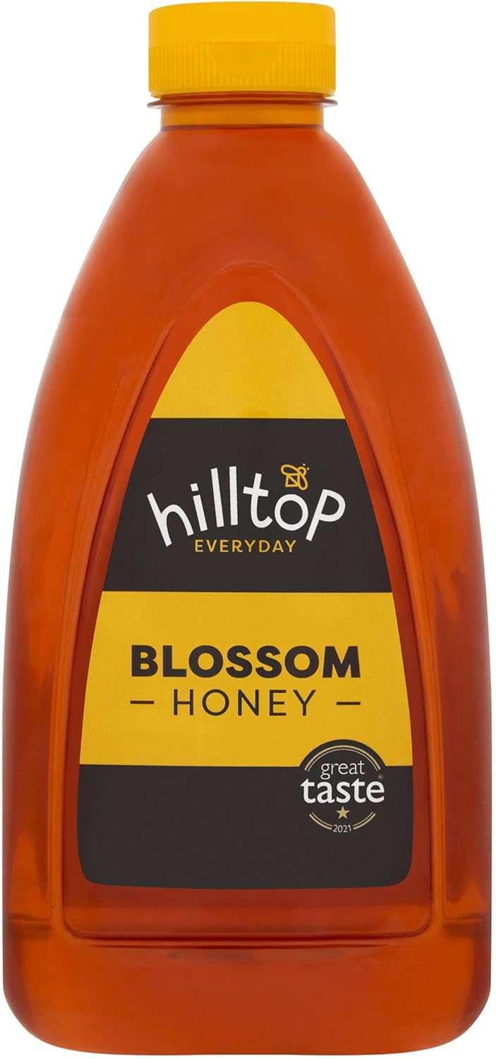 Hilltop Honey - Blossom Honey - Squeezy Bottle - 1.36kg