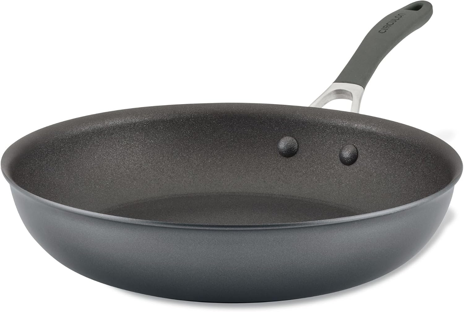 Circulon A1 Series with ScratchDefense Technology Nonstick Induction Frying Pan/Skillet, 12 Inch, Graphite