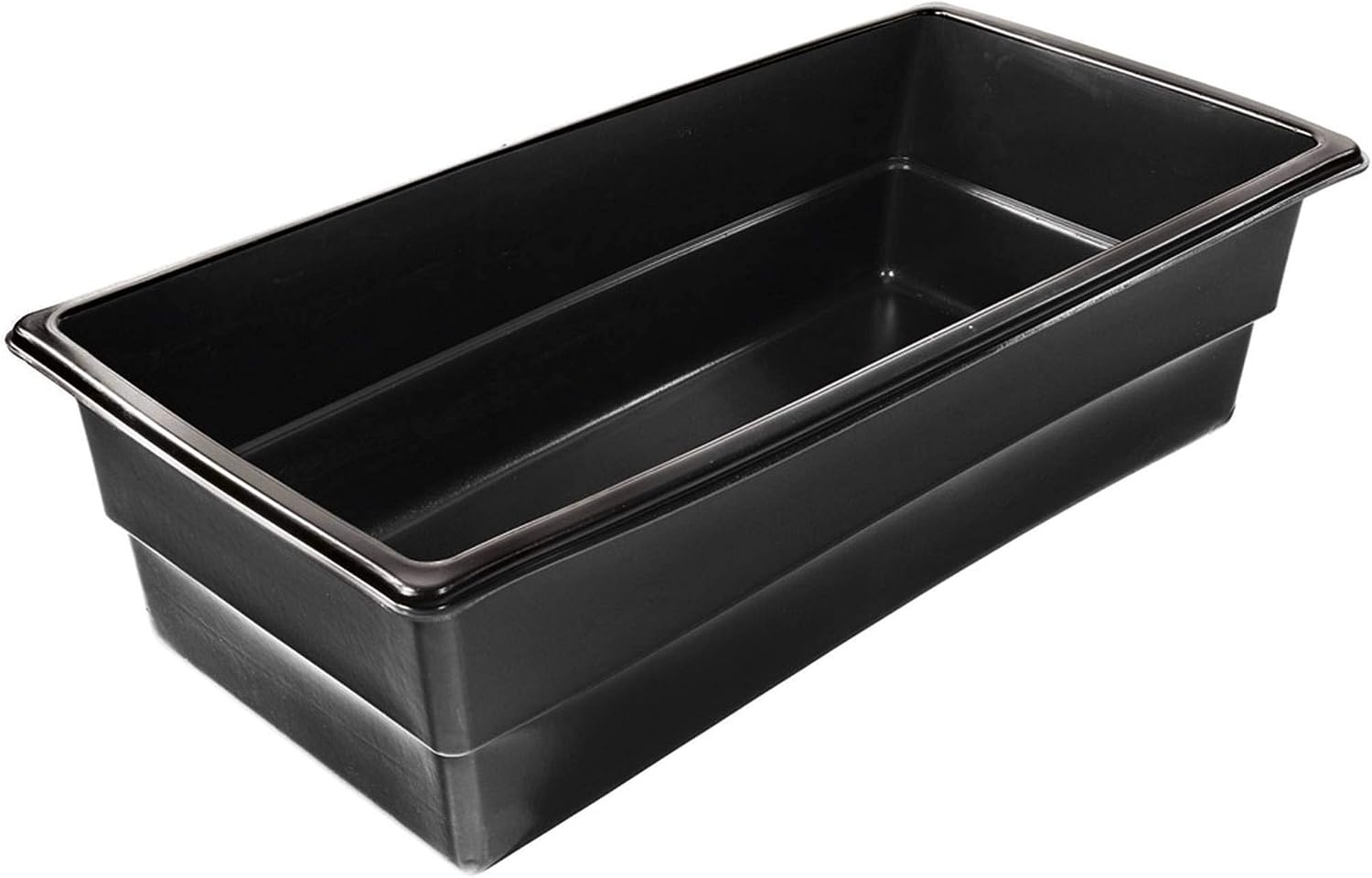 Heissner B083-00 149 x 79 x 45cm Preformed Rectangular Water Garden - Black