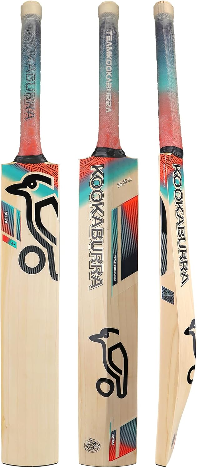 Kookaburra Aura 2.1 Cricket Bat, Short Handle