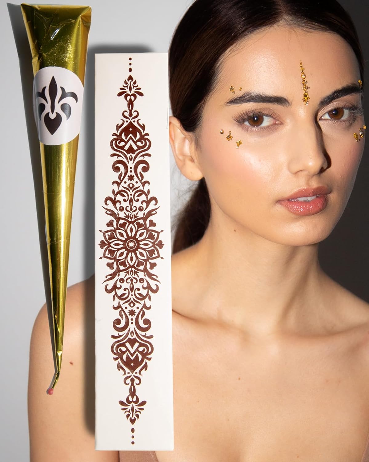 Henna Cones by MERCY LONDON. 1 Cone, Ready to Use Cones. Natural Henna. Premium Hair Dye for Rich, Vibrant Colour