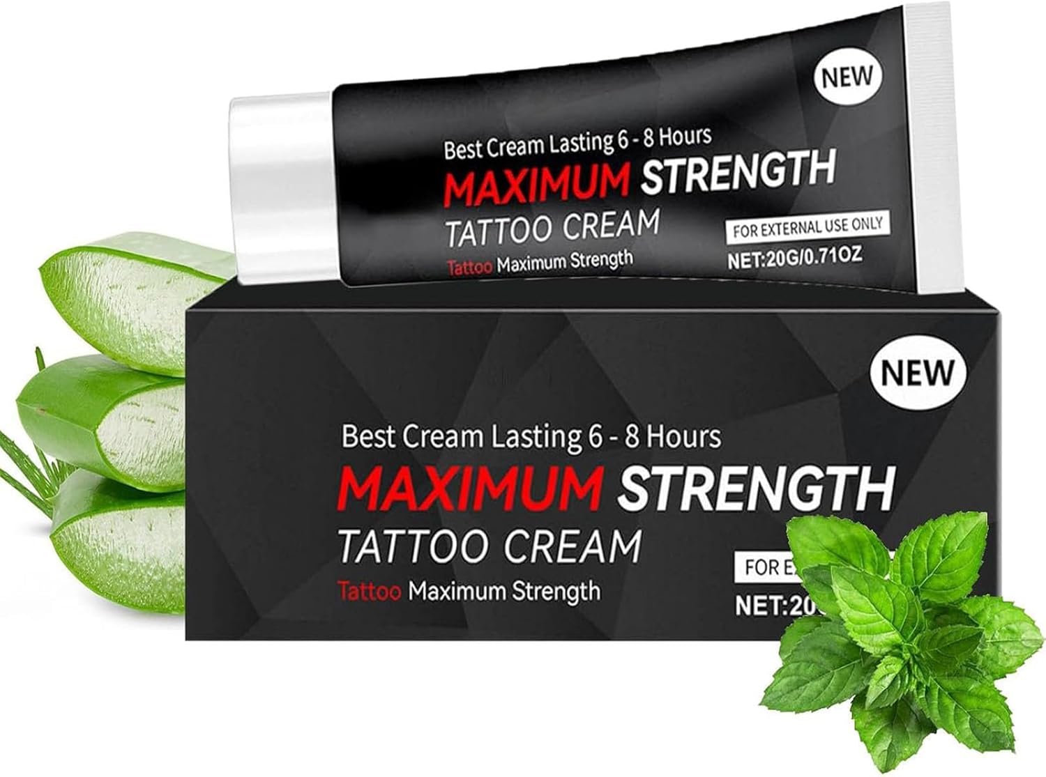 Tattoo Numibing Cream Gel, Soothing Gel Joint Nourishing Care Stick, Moisturizes And Soothes Joint Skin Caring for Dry Skin, Up To 6 Hours Extra Strength for Tattoos (1pcs)