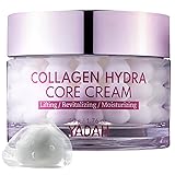YADAH Collagen Hydra Core Cream (50g) - Hydration, wrinkle care, Firming care. Low Molecular collagen, Hyaluronic acid.