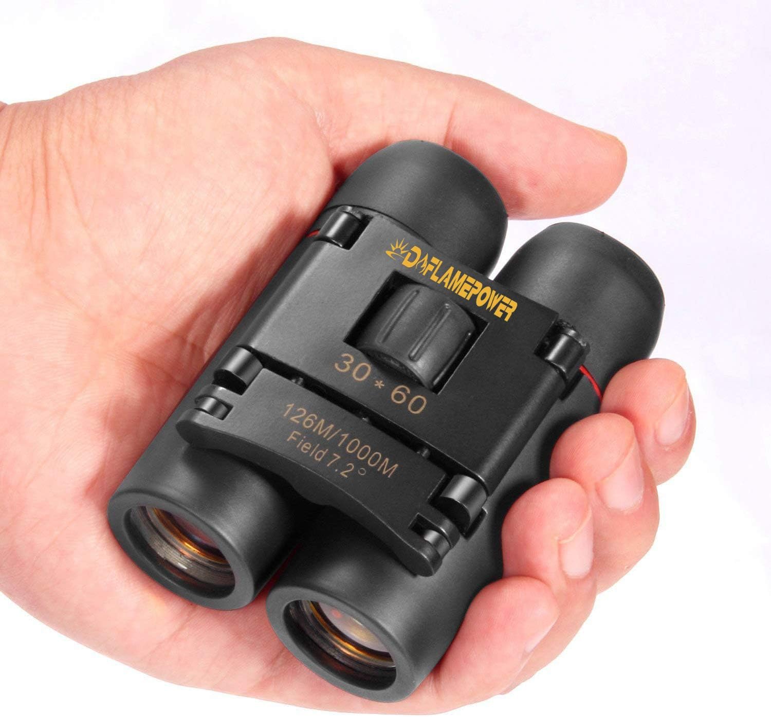 DFlamepower Mini Binoculars 30x60 Compact Folding Telescope with Waterproof for Adults/Birdwatching/Travelling/Sightseeing/Hunting/Outdoor birding