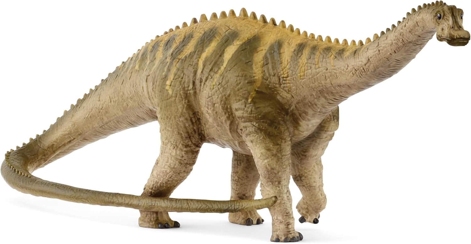 Schleich Dinosaurs - 11", Realistic Diplodocus Dinosaur Toy. Detailed, Large Long Neck Dino Figure for Boys and Girls. Fun, Imaginative Play Figurine Dinos - Cool Toys for Kids Ages 5+, 15047