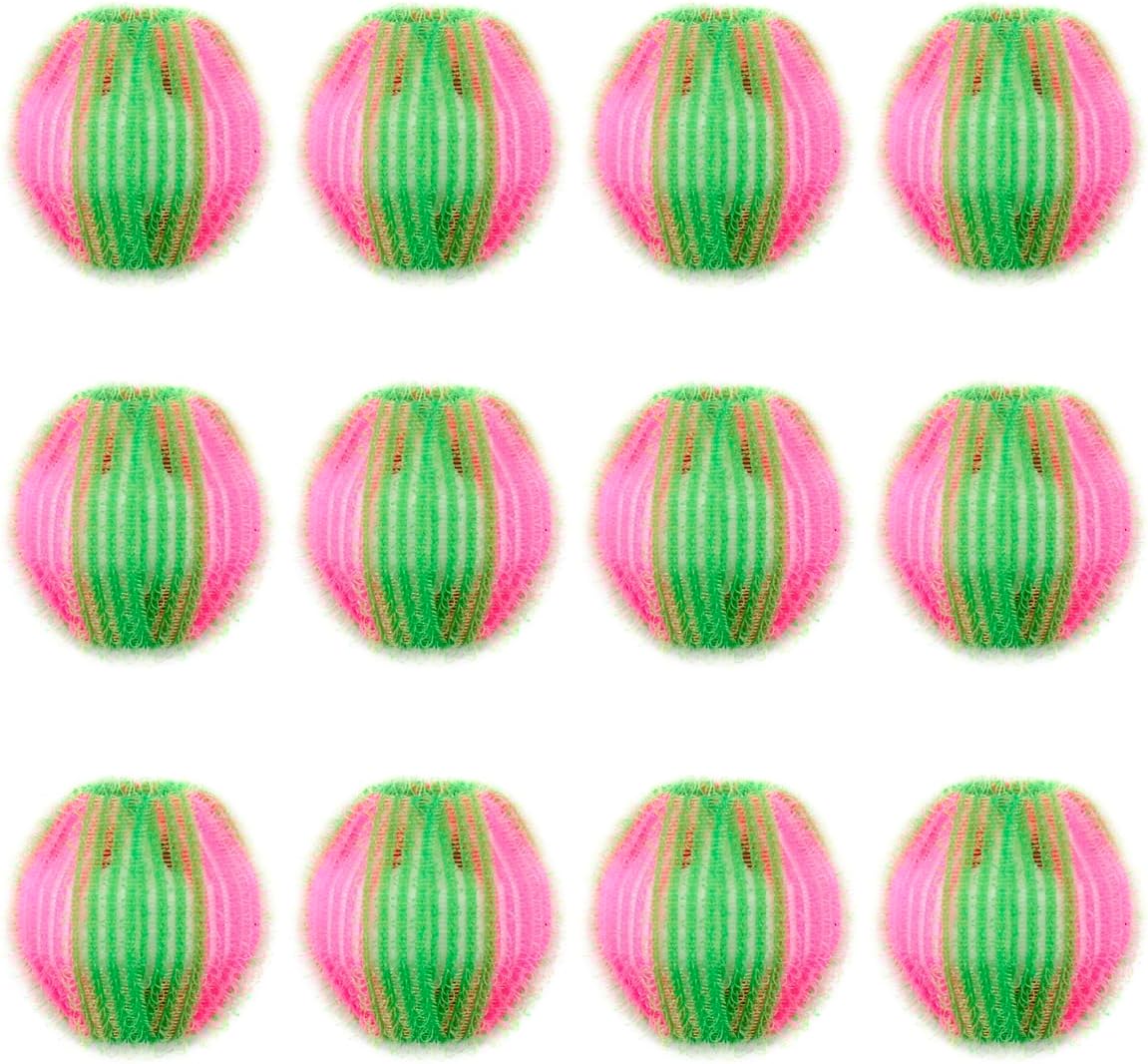 Tabanzhe 12 Laundry Balls - Powerful Washing Machine Hair Catcher and Pet Hair Remover for Enhanced Cleaning Performance, Reusable and Durable Eco-Friendly Solution