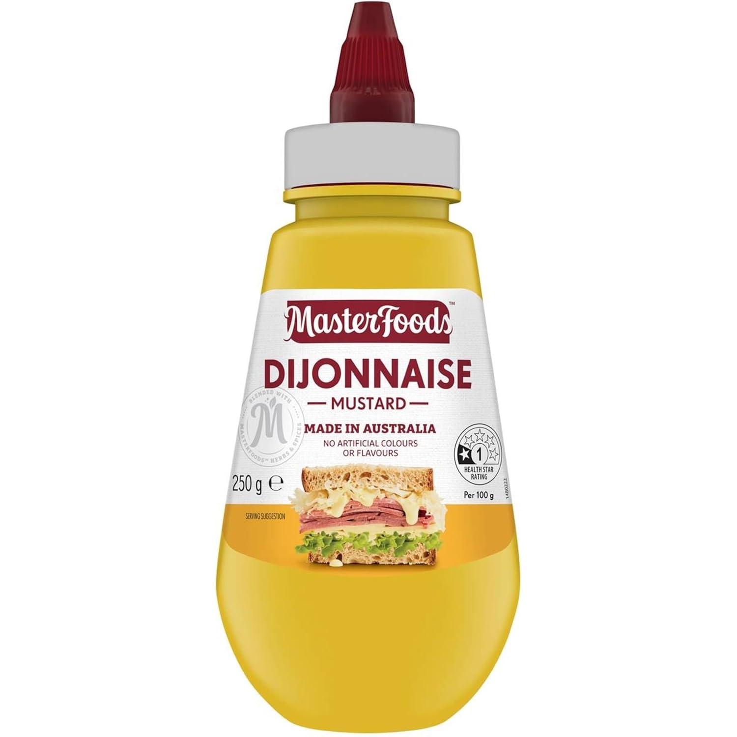 Masterfoods Dijonnaise Mustard Squeezy 250gm