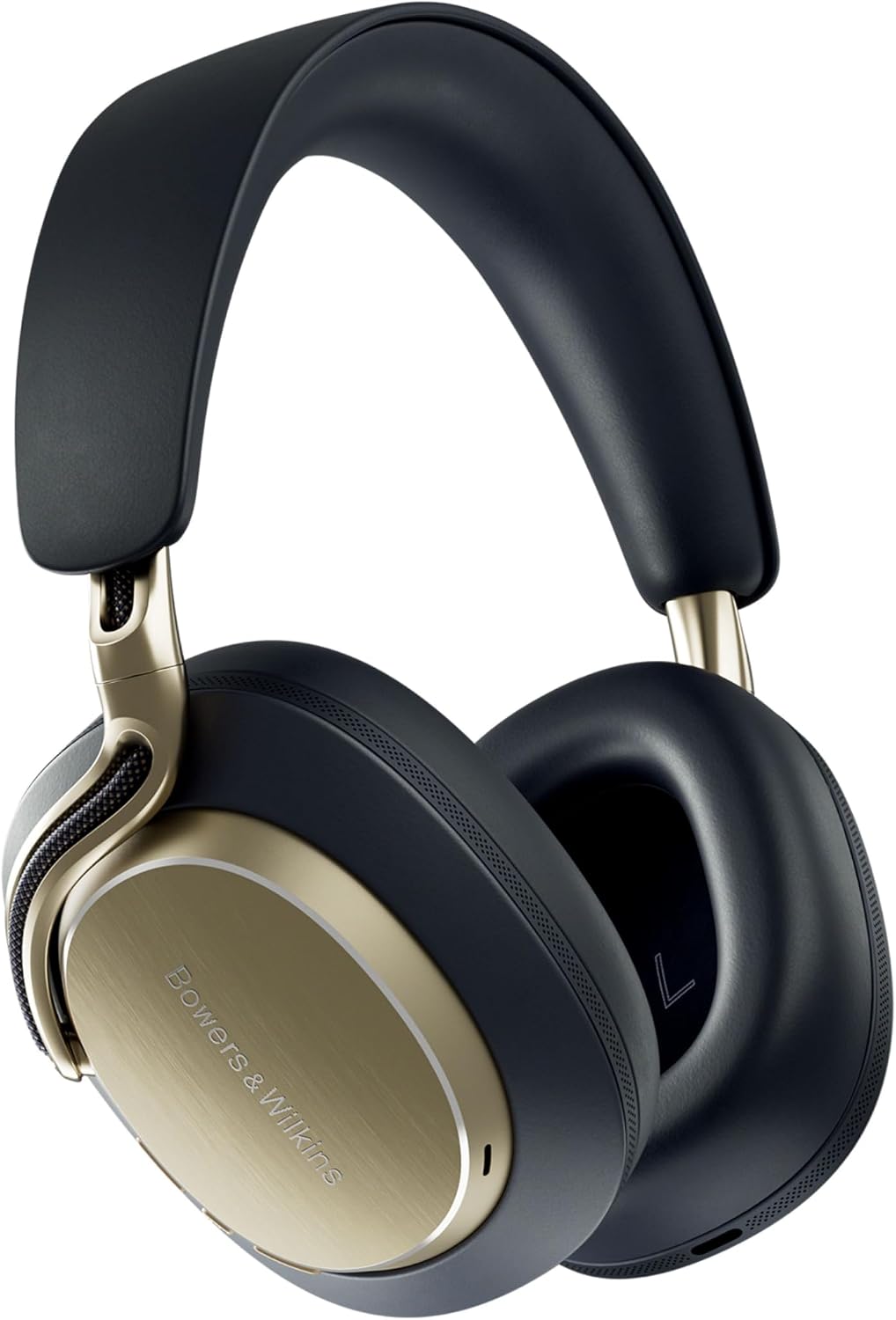 Bowers & Wilkins Px8 S2 Wireless Over-Ear Headphones, Midnight Blue, Bluetooth Headphones with Active Noise Cancelling, Hi-Res Audio, 30 Hours of Playtime, USB-C 15-Min Quick Charging
