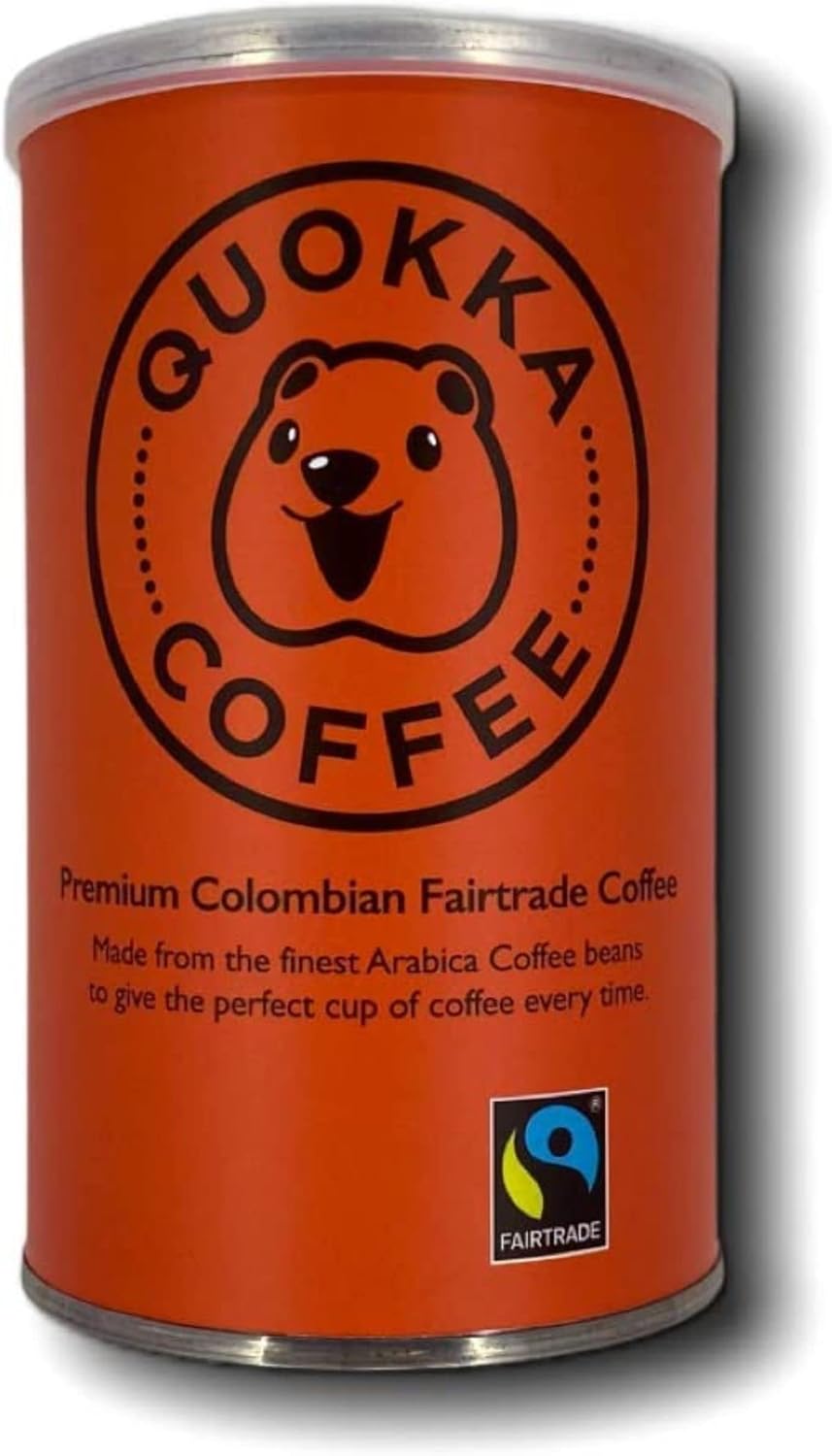 Quokka Instant Coffee - 100g (55 Cups), Smooth Medium Roast, Colombian Arabica Gold Blend