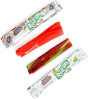 Friuit Roll-Ups Friuit Flavored Snacks Variety Pack - Individually Wrapped, 1 Pound Bag - Approx 30 Units