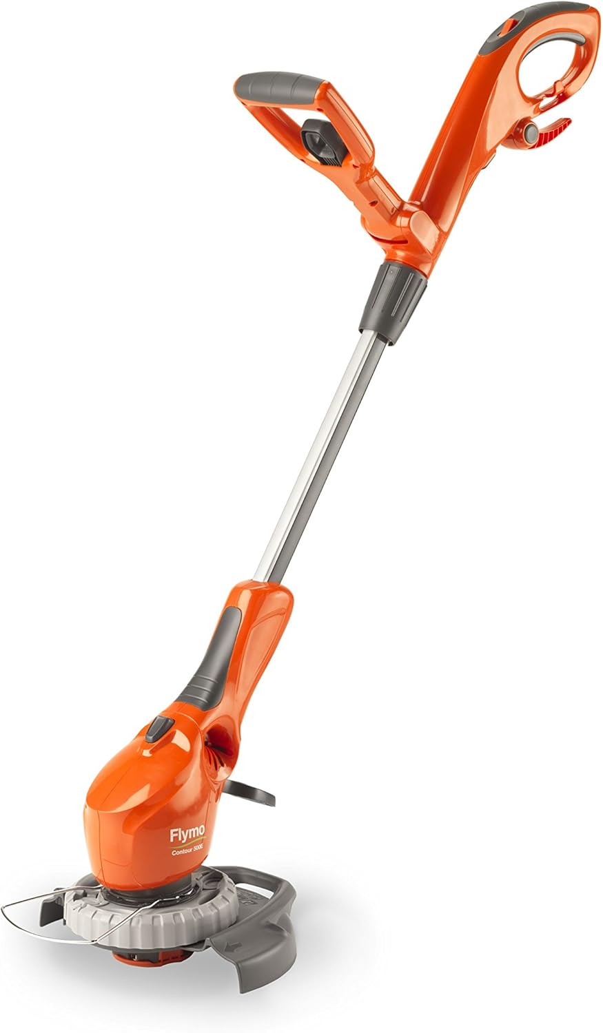 Flymo Contour 500E Electric Grass Trimmer and Edger, 500 W, Cutting Width 25 cm, Orange