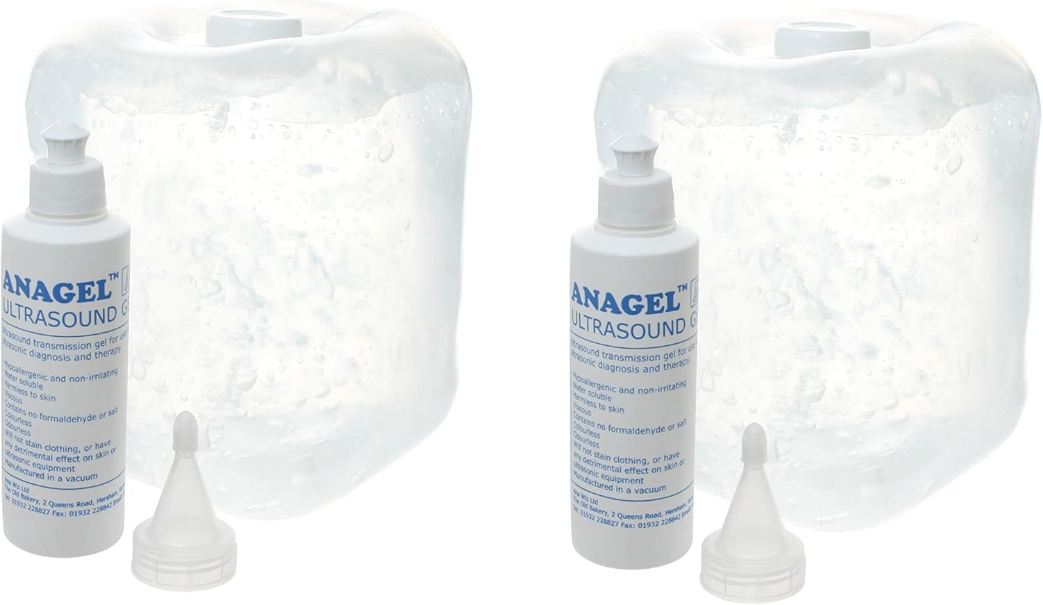 Anagel Ultrasound Gel (5000ml x 2)