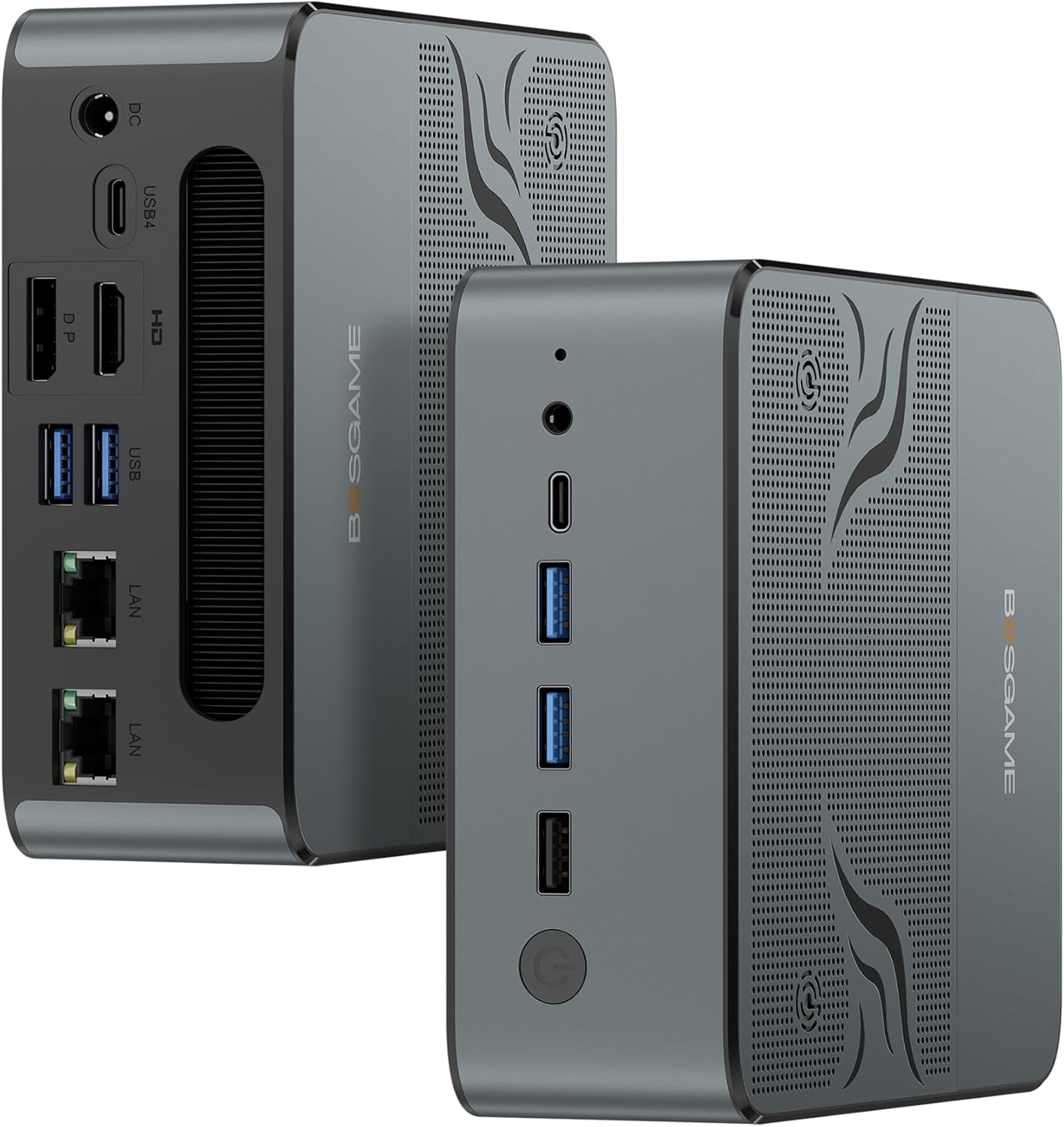 M2 Mini PC, AMD Ryzen 9 7940HS Processor Mini Computer(8C/16T, up to 5.2GHz) 32GB DDR5, 1TB M.2 SSD, Quad Display Desktop Gaming PC, Pre-in Windows 11 Pro, Dual LAN, WiFi 6E, BT 5.2