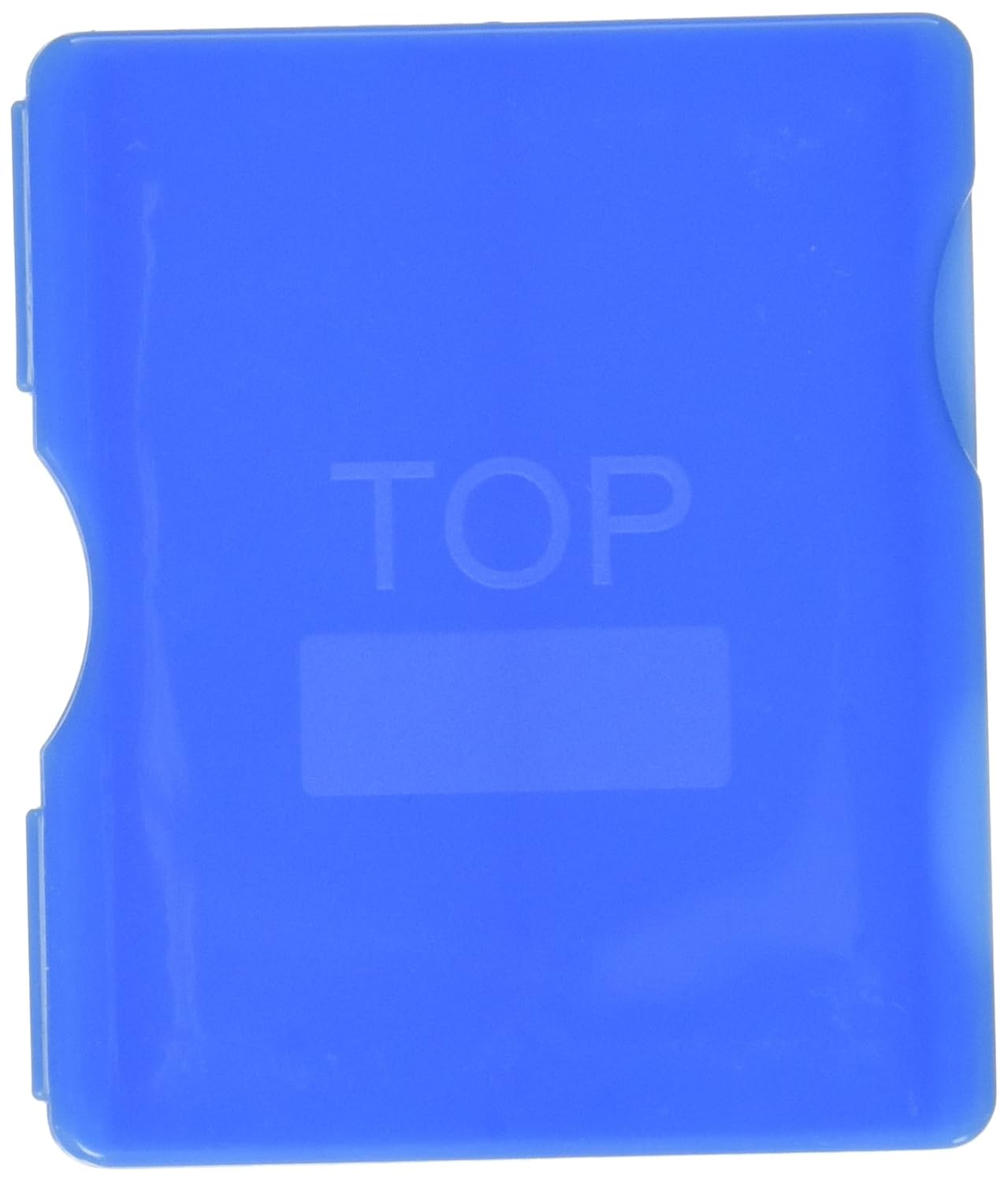 Globe Scientific 513042B Polypropylene Slide Mailer for 2 Slide, Blue (Box of 100)