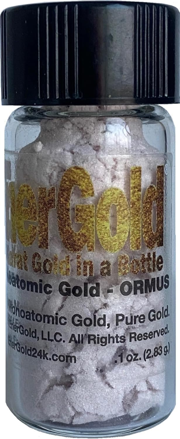 EnerGold® Monoatomic Gold/ORMUS: World's ONLY Pure-G O L D! Deflect Radiation & EMFs, Repair DNA, Regenerate Pineal Gland, Rejuvenate All Tissues of The Body, Energize Your Aura,...