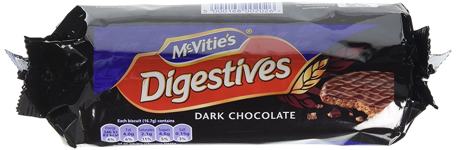 Mcvities Dark Chocolate Digestives 433g (Pack of 5)