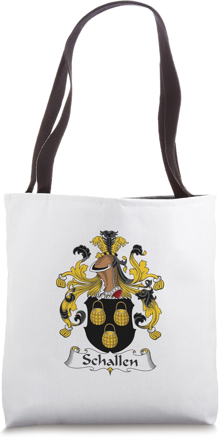 Schallen Coat of Arms - Family Crest Tote Bag