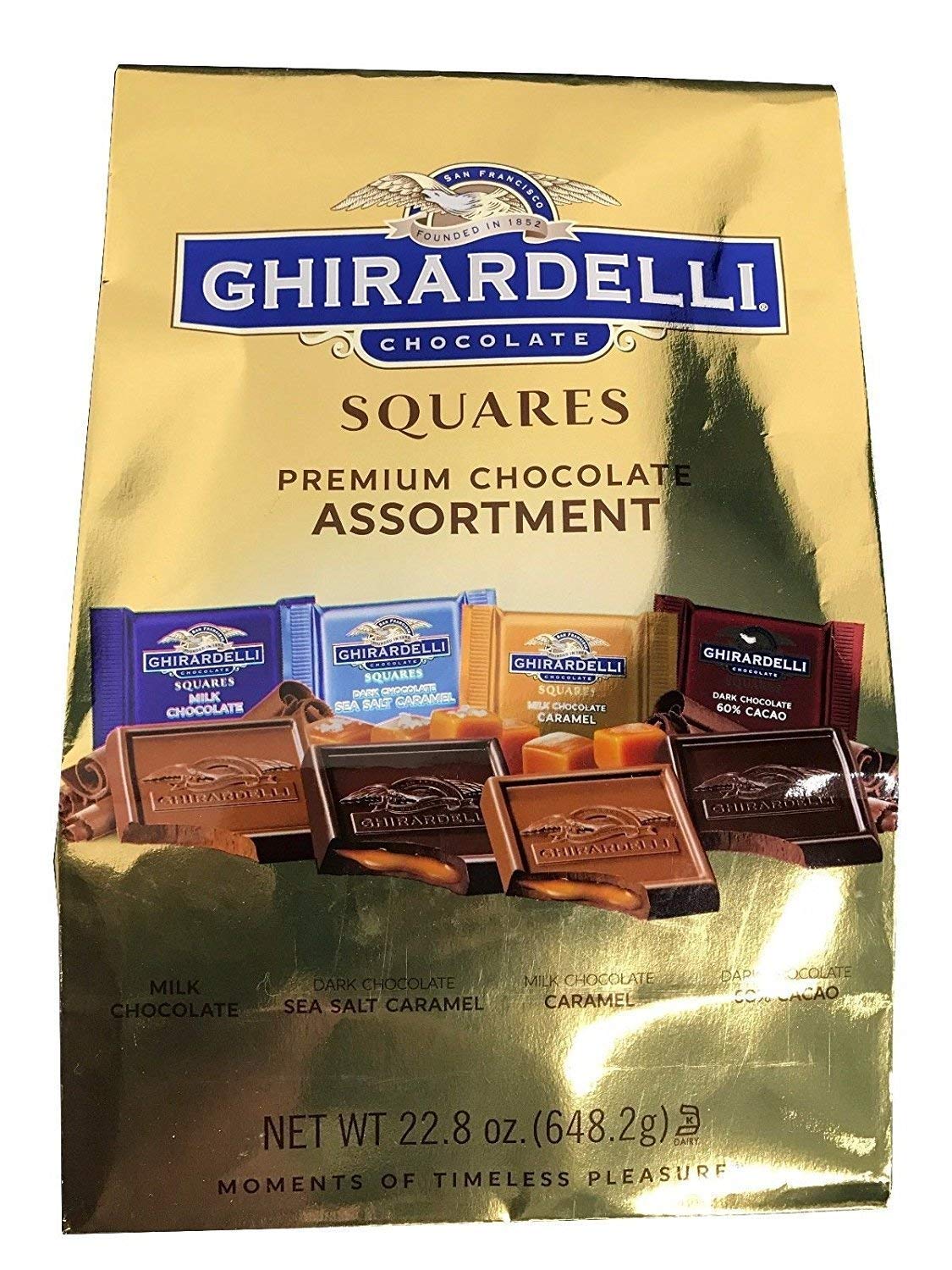 Ghirardelli Gold Assorted 4 Flavors, 22.82 oz