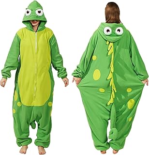 Adult lizard Costume Onesie Pajamas lizard Onesie Animal Halloween Christmas Cosplay Animal Onesie Pajamas