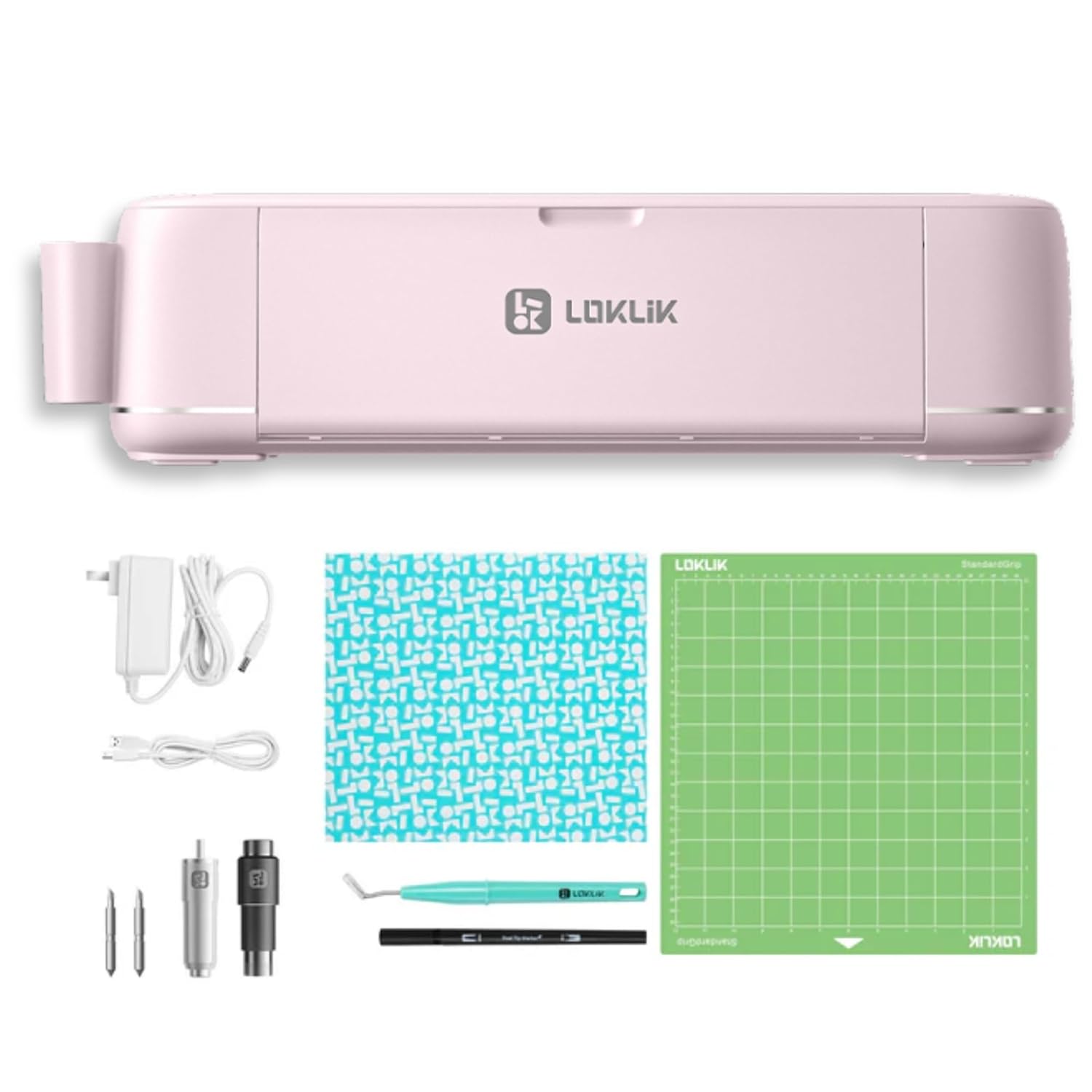 LOKLIK iCraft Die Cutting Machines – Vinyl Cutter Machine for Precision Crafting, Cuts 100+ Materials Including Paper, Vinyl & Leather up to 2mm Thickness - Craft Tool for Graphic Design Application