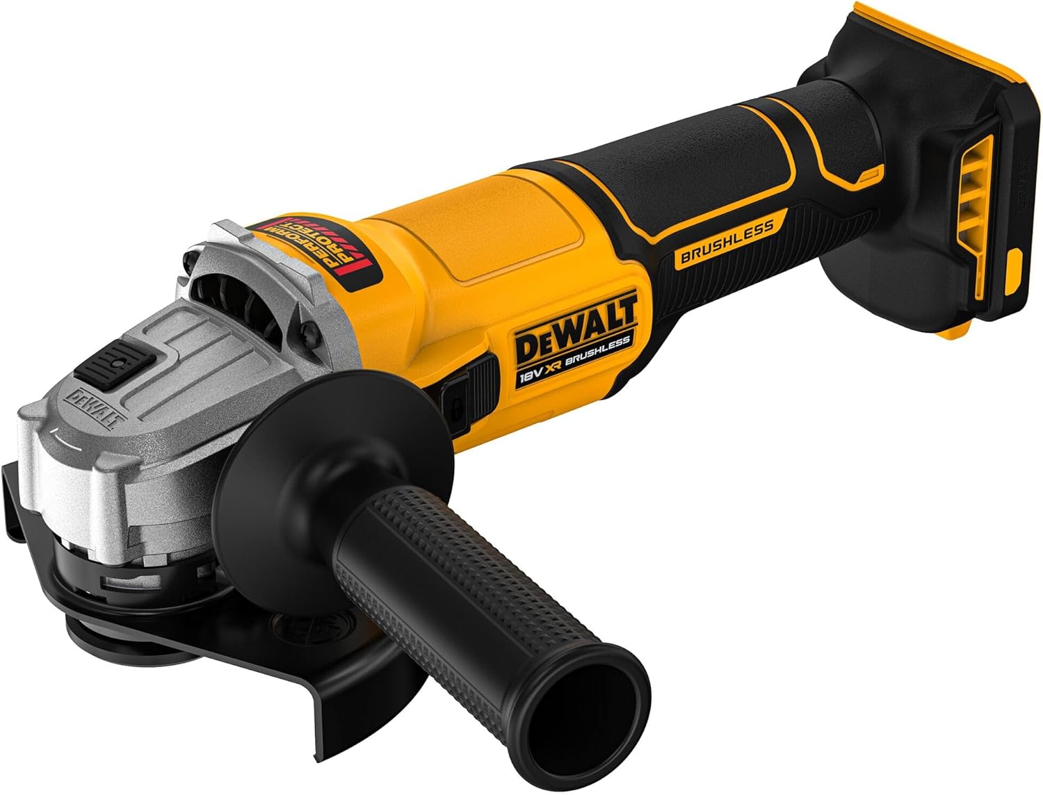 DEWALT 18V XR Brushless 125mm Angle Grinder - Tool Only, DCG407N-XJ