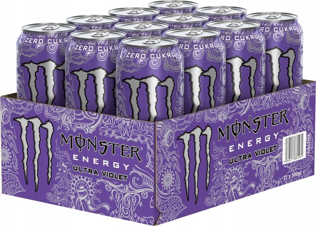 MONSTER ULTRA VIOLET EUROPE 500ML X 12 (CAN)