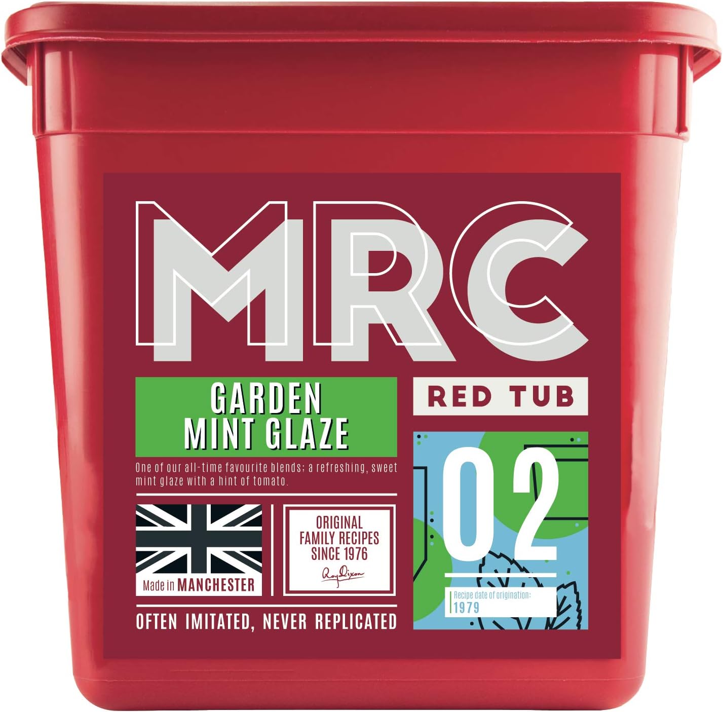MRC Garden Mint Glaze 2.5kg – Mint Marinade for Lamb & Beef – Mint Seasoning Ideal for Roast Dinners – Suitable for Meat, Fish & Vegetables