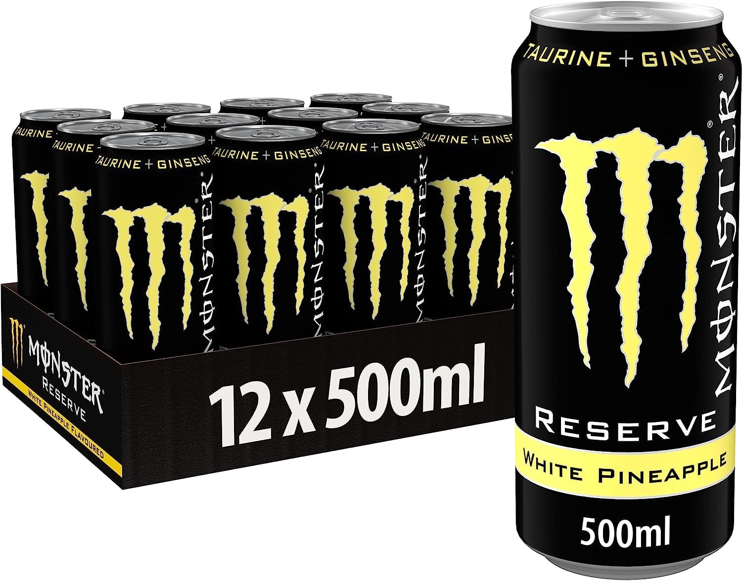 Monster Energy Reserve White Pineapple - 12 x 500ML - PMP £1.49