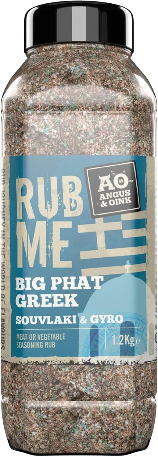 Angus & Oink Rub Me Big Phat Greek BBQ Seasoning (POD)
