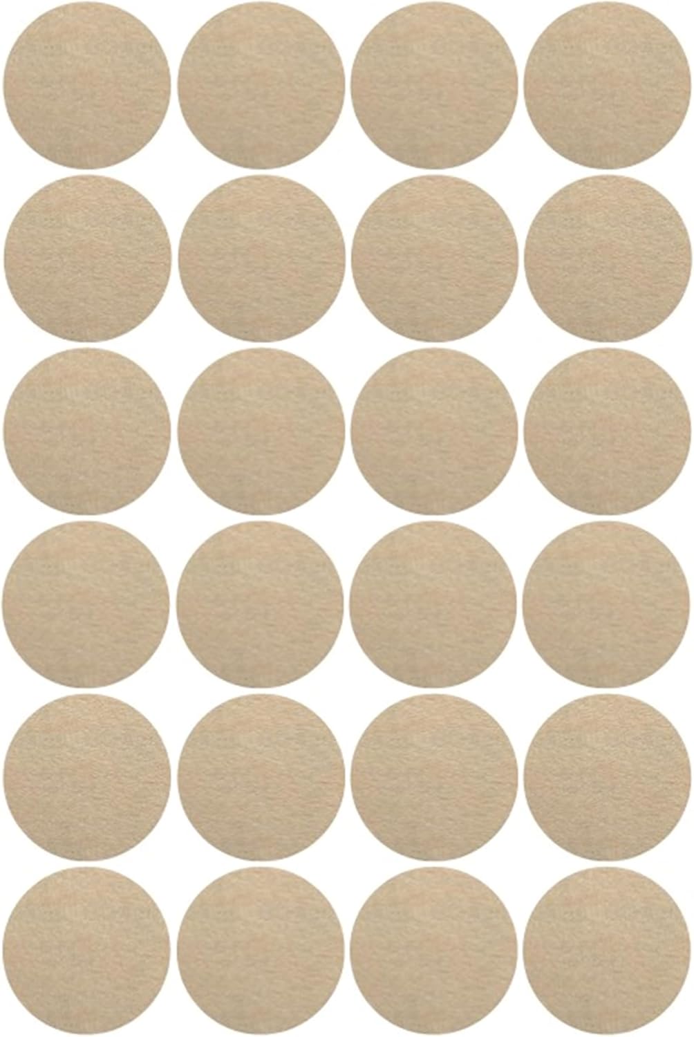 SIMALA 25mm Chair Leg Floor Protectors, 5mm Thick Furniture Pads Floor Protectors For Increased Durability. Ideal Felt Pads For Hard Surfaces, 24 Pieces