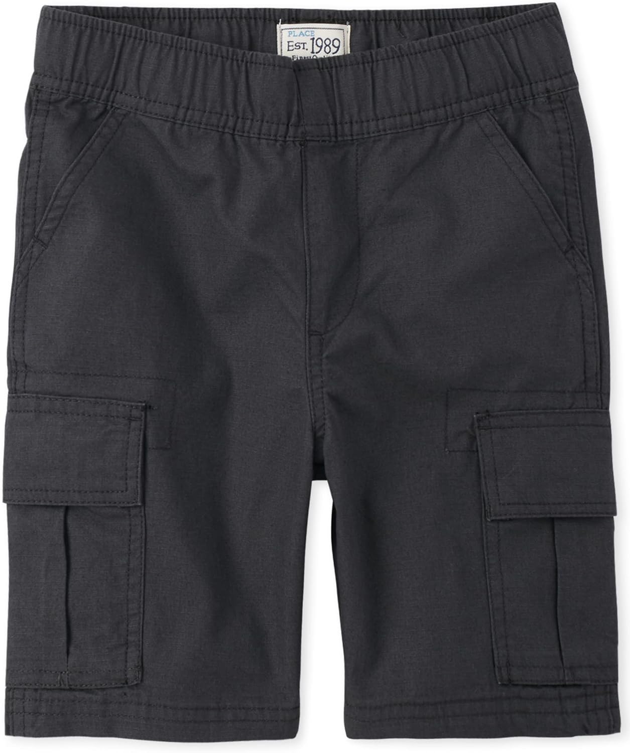 The Children's Place Boys' Uniform Pull on Cargo Shorts