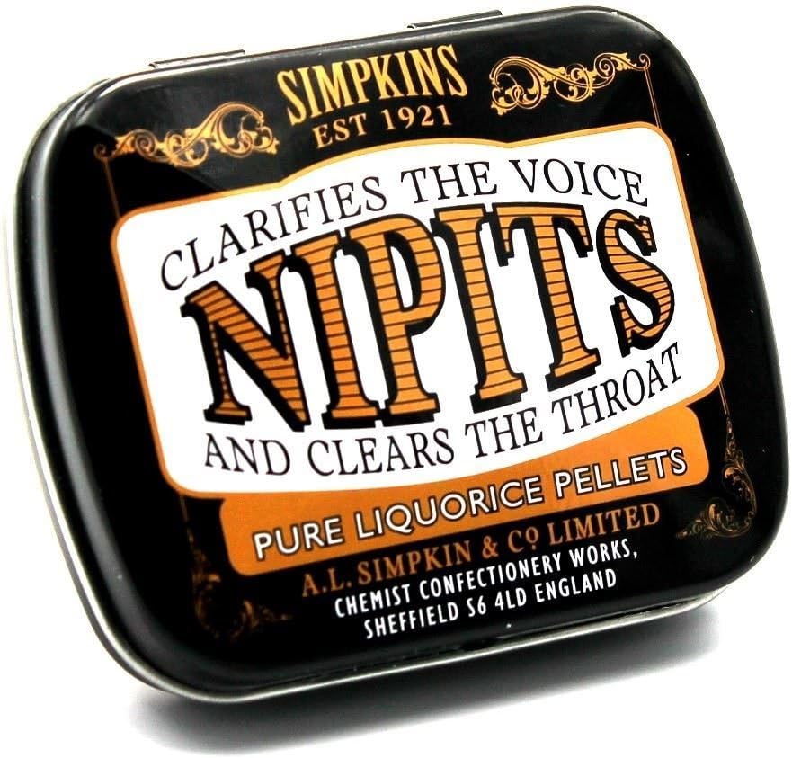 Simpkins Nipits- Pure Liquorice Pellets