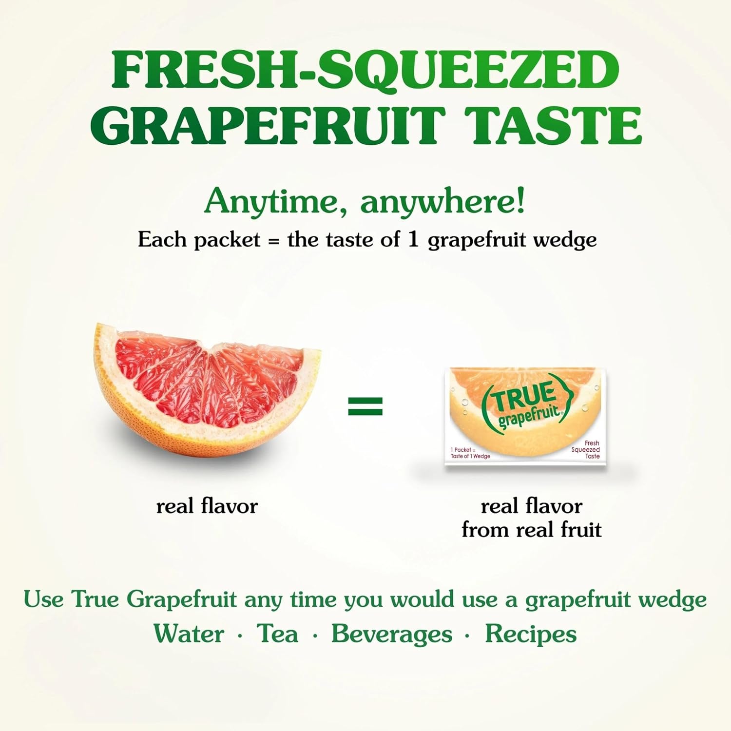 True Grapefruit Sachet Packets, 32 Count (0.90 oz)