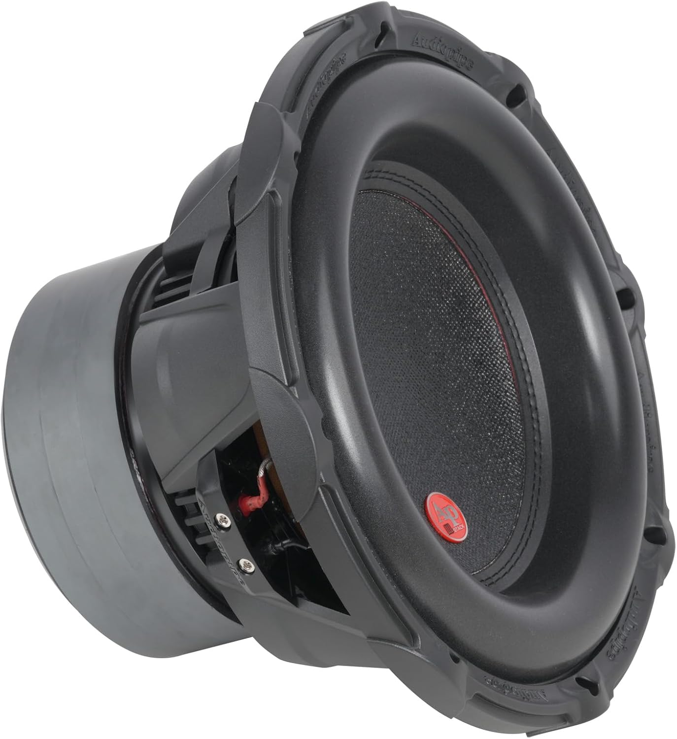 Audiopipe 12" Triple Stack Composite Cone Subwoofer (TXX-BDC-III-12), Superior Performance, 1800W, 3 Magnets, BASV Voice Coil, Aluminum Basket, Multi-Connect, Non-Press Paper Cone, 2 x 4 Ohms