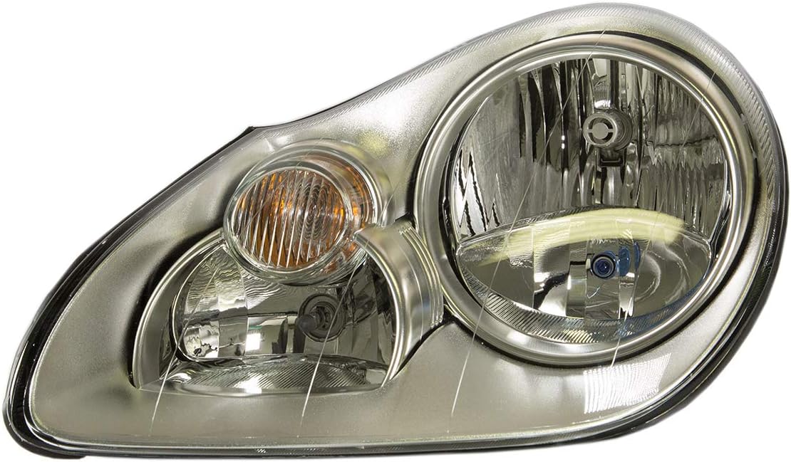 Valeo 46658 Driver Side Halogen Headlight Assembly for Select Porsche Cayenne Models