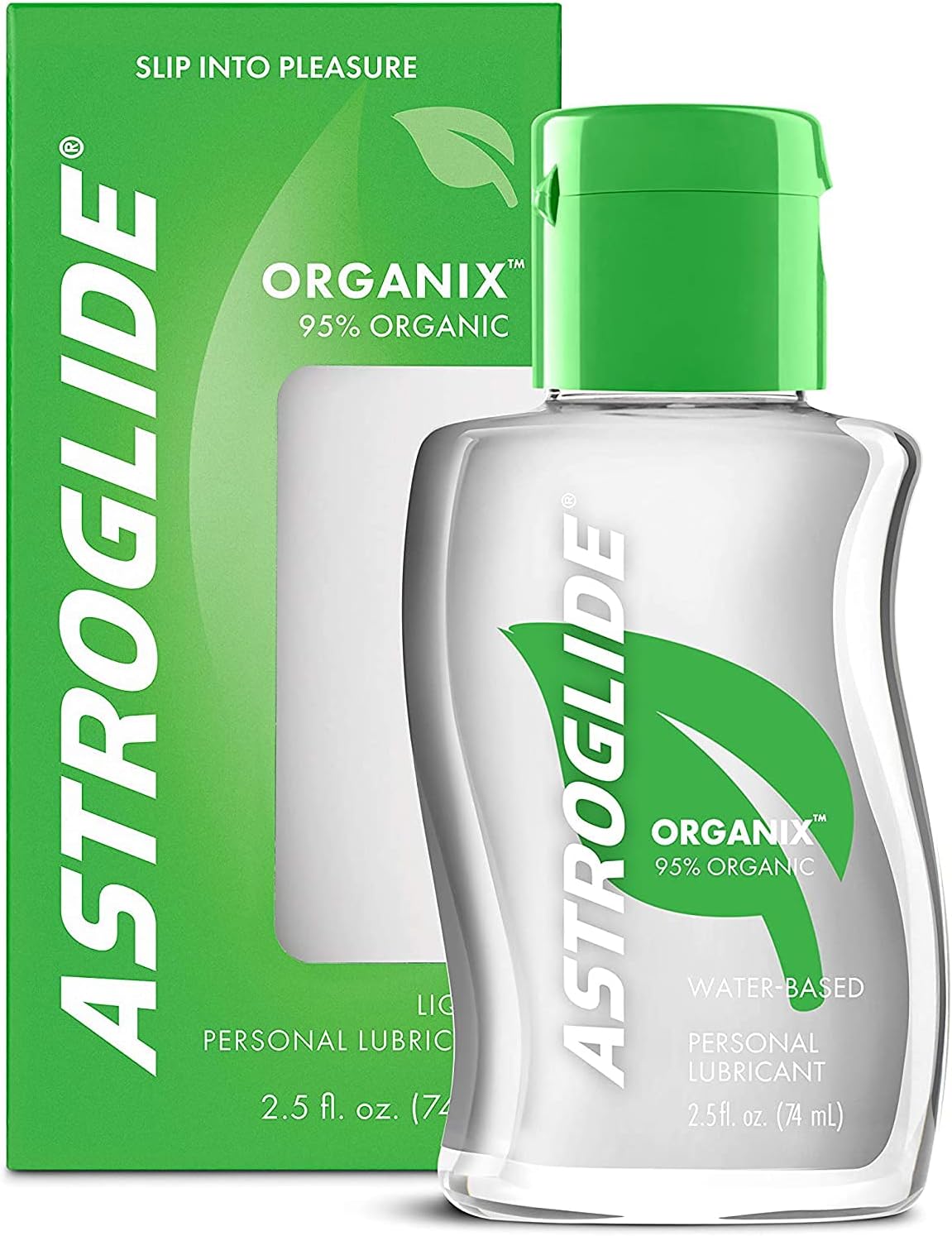 Astroglide Natural Personal Lubricant - 2.5oz, Pack of 6