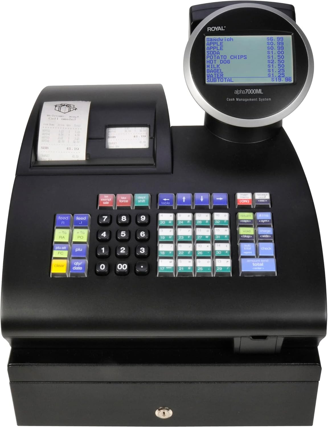 Royal 69163Y Alpha 7000ml Cash Register