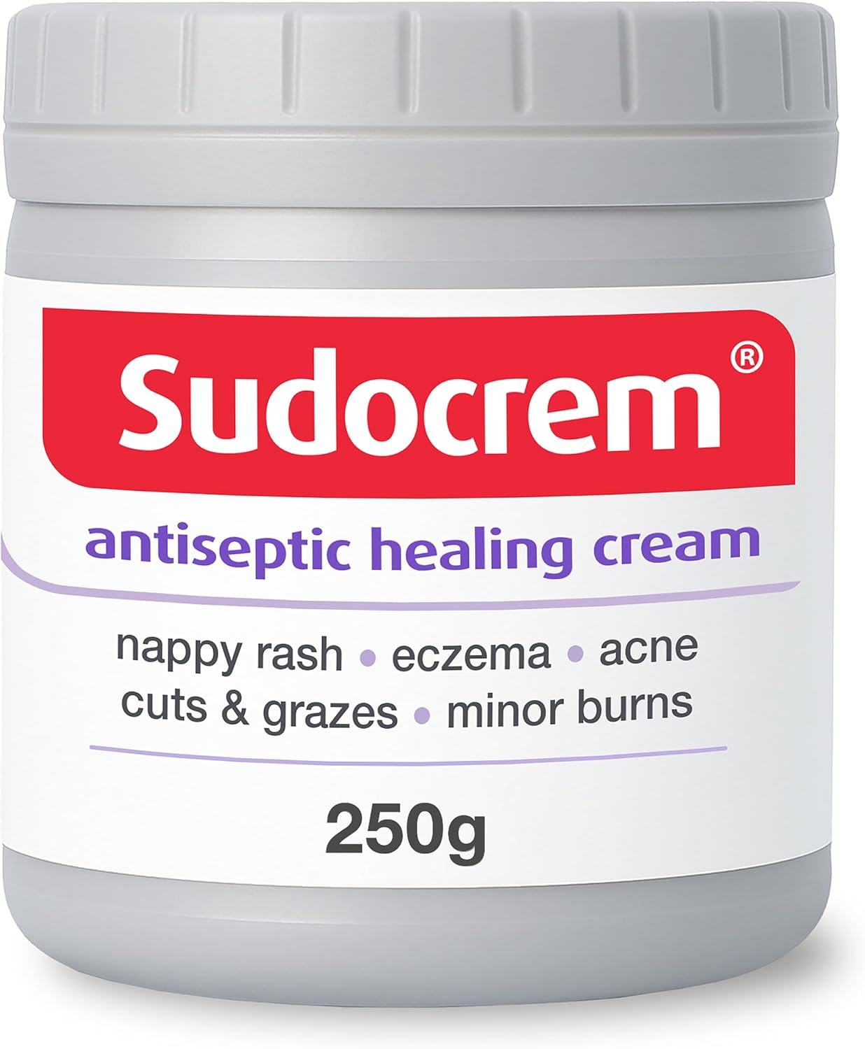 Sudocrem® Antiseptic Healing Cream, Zinc Oxide Cream, 250g