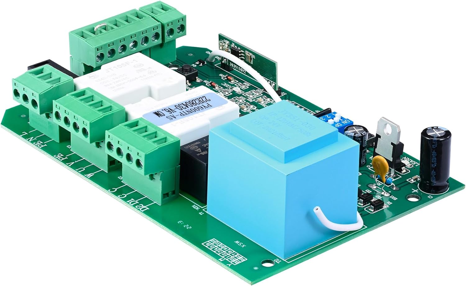 CO-Z AC Sliding Gate Opener Control Board Electronic Main Replacement Electric Automatic Gate Openers PCB Circuit Control Board