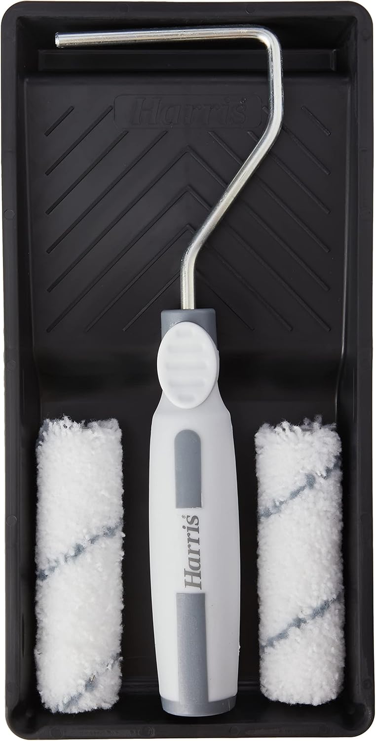 Harris 102012205 Seriously Good Walls & Ceilings Medium Pile Mini Roller Sleeves Set, 4"