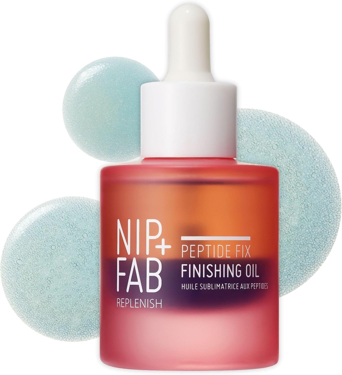 Nip+Fab Peptide Fix Finishing Oil 2%, 30 ml, Perfect Finish for All Skincare Routines, For All Skin Types, Support the Skin Barrier for a Smoother, Firmer-Looking Complexion, Packaging may vary