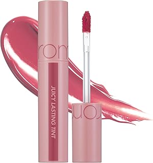 rom&nd Juicy Lasting Tint 25 BARE GRAPE, Vivid color, Glossy Finish, Long-lasting, MLBB, moisturizing, Highly-Pigmented, Clear & Natural Makeup, Lip Tint for Daily Use, K-beauty, 5.5g / 0.2 oz