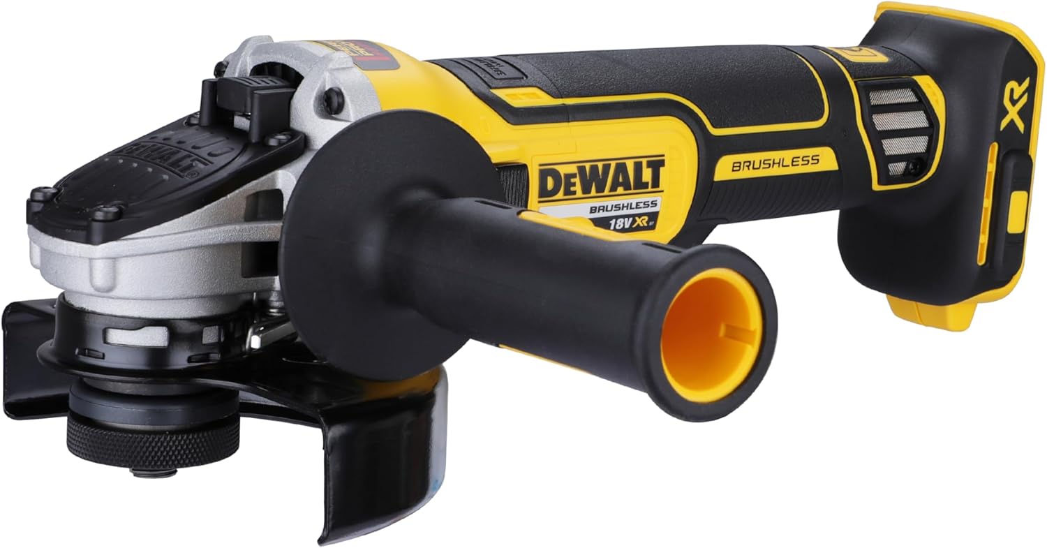 DEWALT DCG405N-XJ 18V XR Brushless 125mm Angle Grinder, Multi-Colour