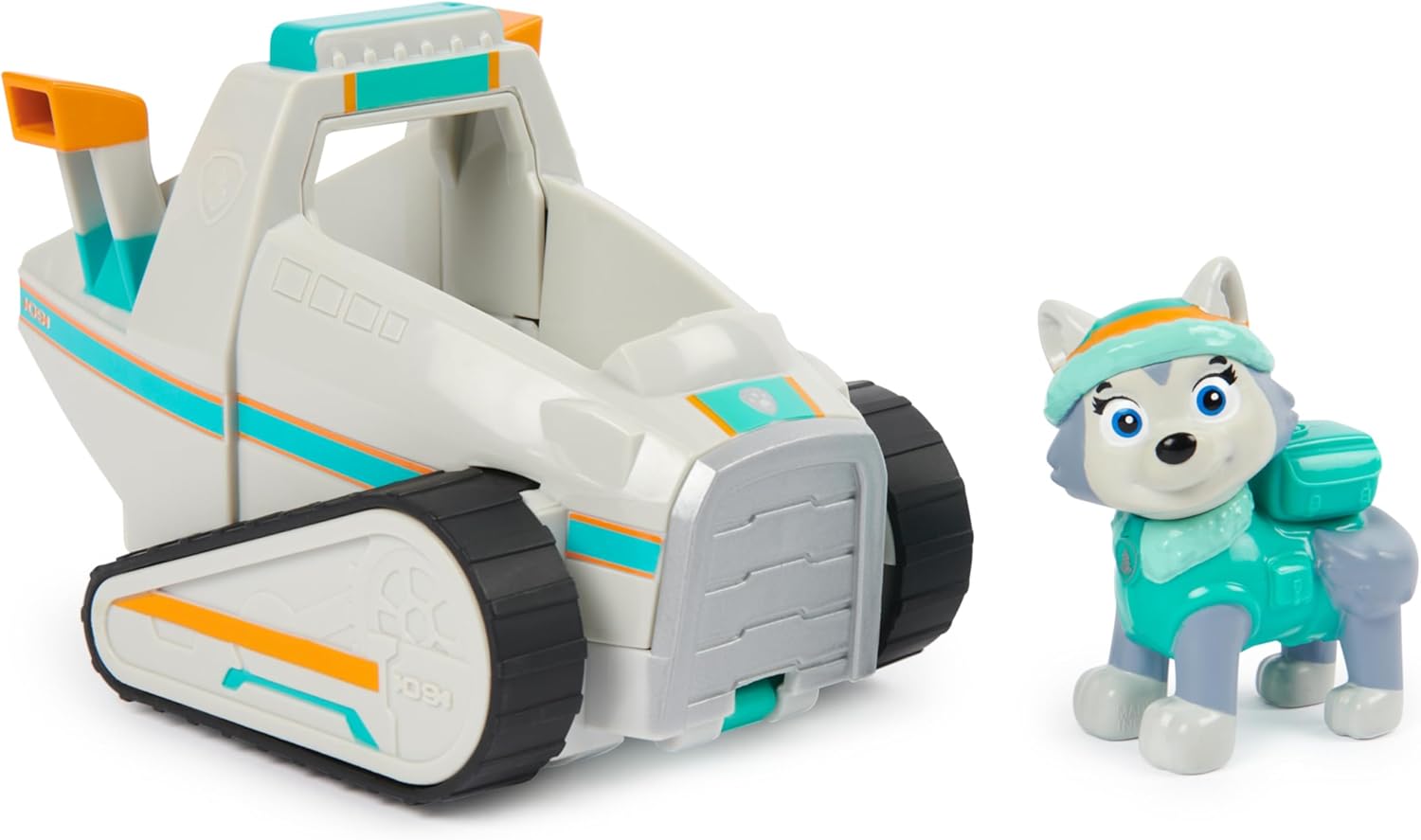 Paw Patrol, Everest’s Snow Plow, Toy Car with Collectible Action Figure, Sustainably Minded Kids’ Toys for Boys & Girls Aged 3 and Up